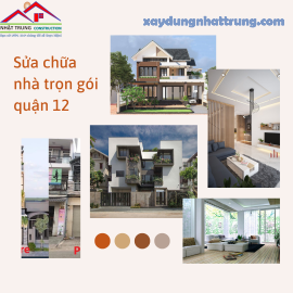 Sửa chữa nhà trọn gói quận 12 