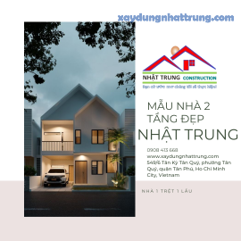 Dịch vụ xây nhà trọn gói tại quận Tân Phú 