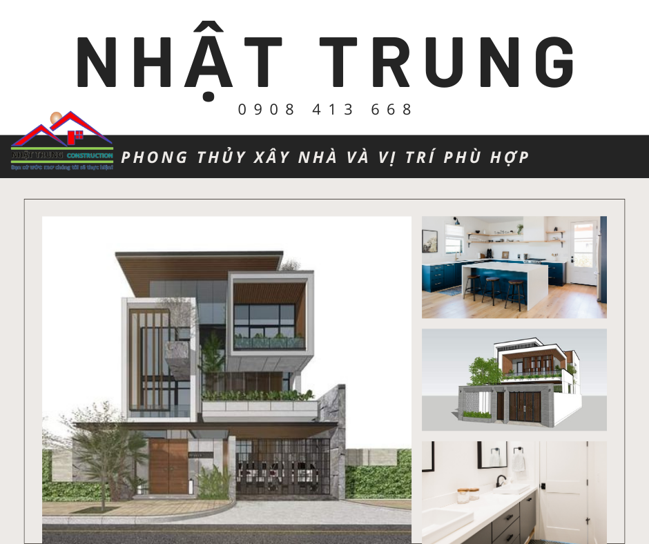 Nhà phố phong thủy hiện đại - Thiết kế không gian sống hòa hợp và thịnh vượng